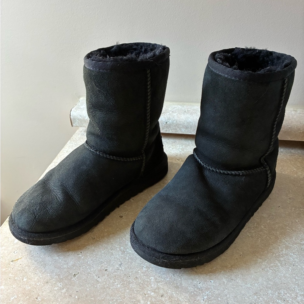 UGG Black Suede Boots
